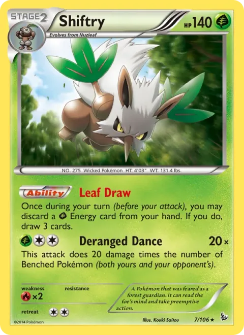 Shiftry [Leaf Draw | Deranged Dance]