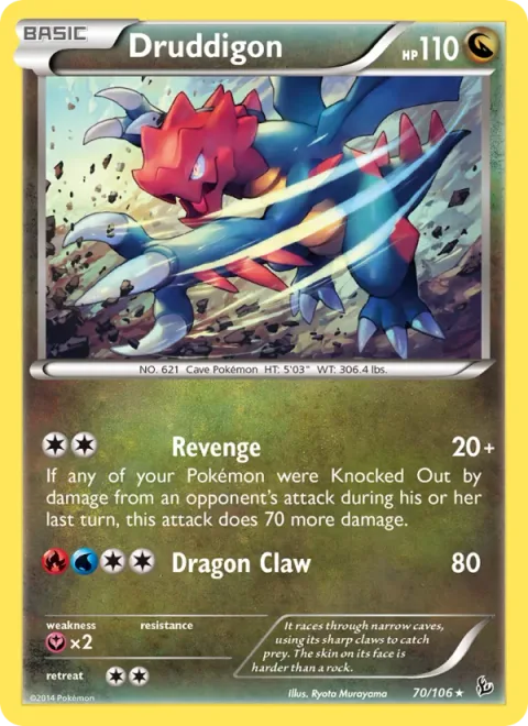 Druddigon [Revenge | Dragon Claw]