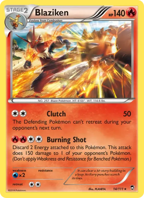 Blaziken [Clutch | Burning Shot]