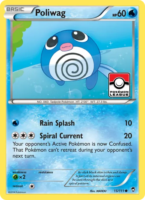 Poliwag [Rain Splash | Spiral Current]