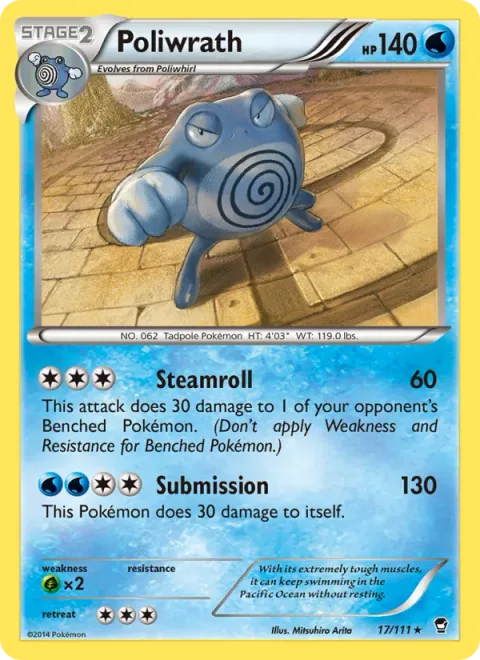 Poliwrath [Steamroll | Submission]