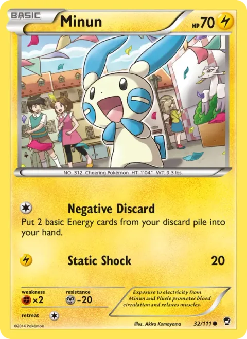 Minun [Negative Discard | Static Shock]
