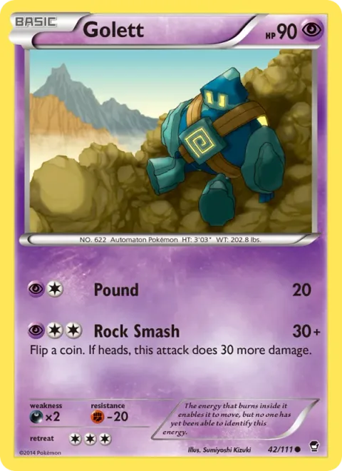 Golett [Pound | Rock Smash]