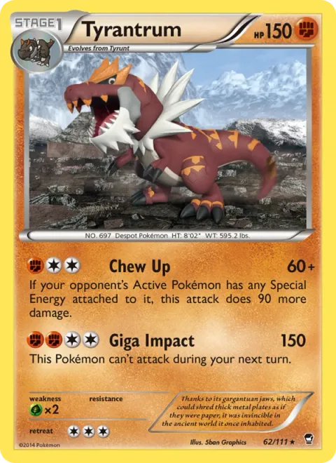 Tyrantrum [Chew Up | Giga Impact]