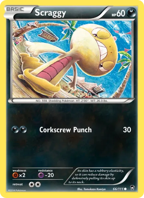 Scraggy [Corkscrew Punch]