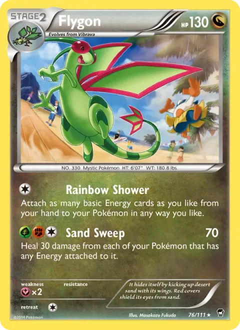 Flygon [Rainbow Shower | Sand Sweep]