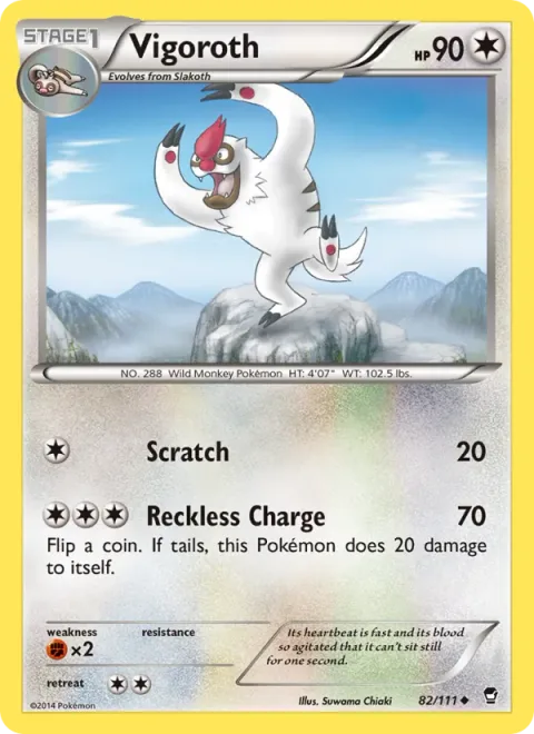 Vigoroth [Scratch | Reckless Charge]