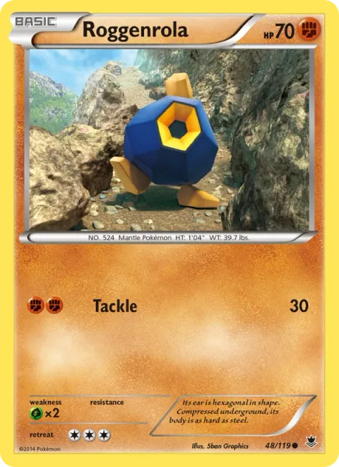 Roggenrola [Tackle]