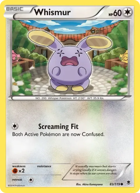 Whismur [Screaming Fit]