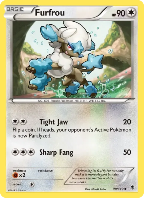 Furfrou [Tight Jaw | Sharp Fang]