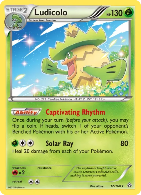 Ludicolo [Captivating Rhythm | Solar Ray]