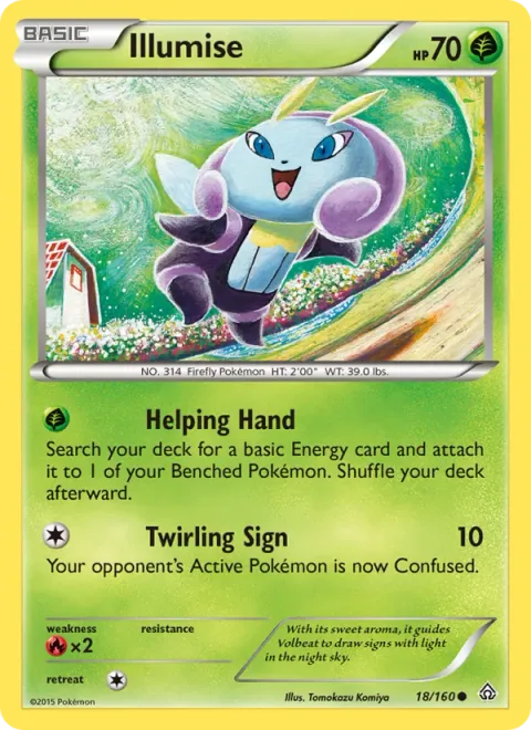 Illumise [Helping Hand | Twirling Sign]