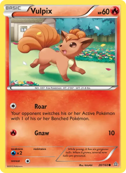 Vulpix [Roar | Gnaw]