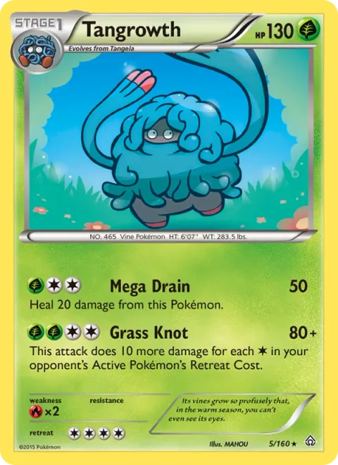 Tangrowth [Mega Drain | Grass Knot]