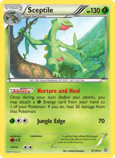 Sceptile [Nurture and Heal | Jungle Edge]
