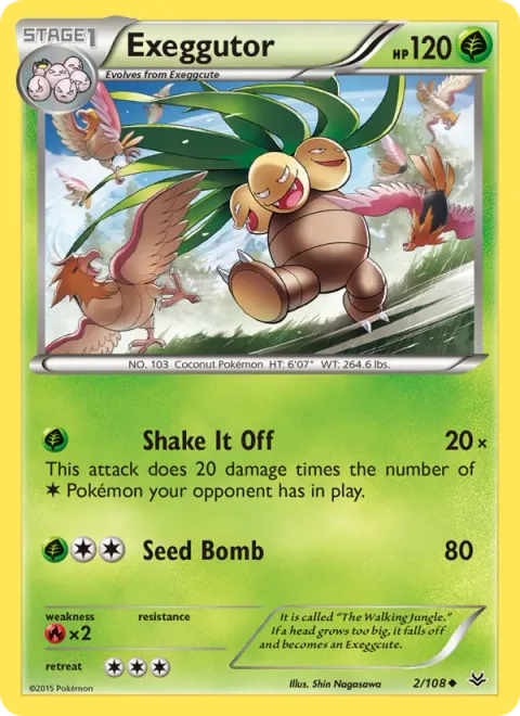 Exeggutor [Shake It Off | Seed Bomb]