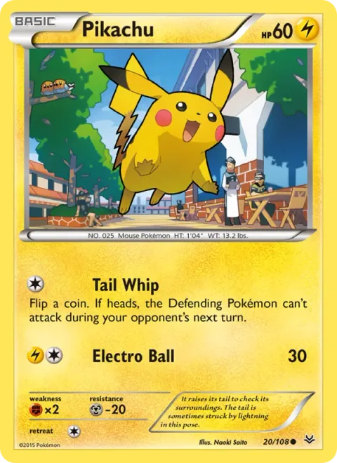 Pikachu [Tail Whip | Electro Ball]