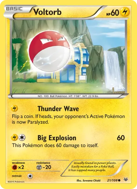 Voltorb [Thunder Wave | Big Explosion]
