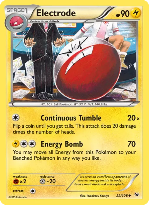 Electrode [Continuous Tumble | Energy Bomb]