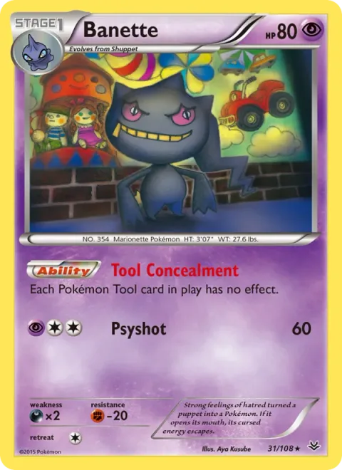 Banette [Tool Concealment | Psyshot]