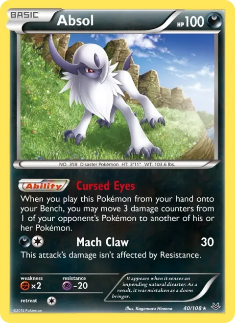 Absol [Cursed Eyes | Mach Claw]