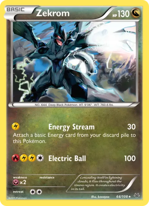 Zekrom [Energy Stream | Electric Ball]