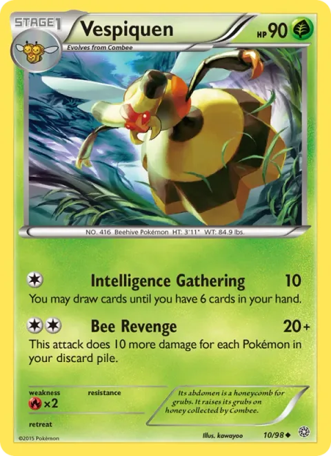 Vespiquen [Intelligence Gathering | Bee Revenge]