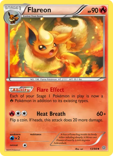 Flareon [Flare Effect | Heat Breath]