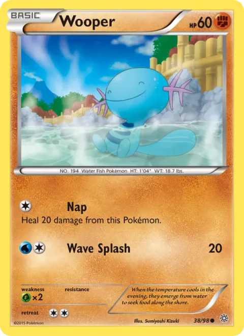 Wooper [Nap | Wave Splash]