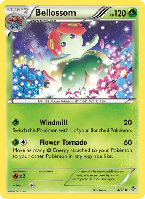 Bellossom [Windmill | Flower Tornado]