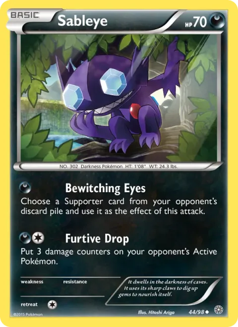 Sableye [Bewitching Eyes | Furtive Drop]