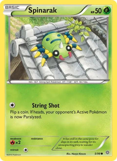 Spinarak [String Shot]