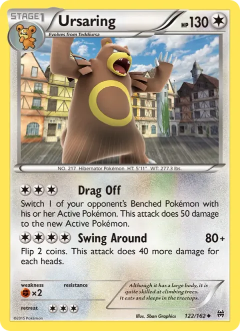 Ursaring [Drag Off | Swing Around]