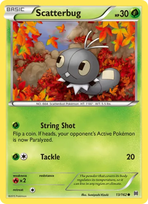 Scatterbug [String Shot | Tackle]