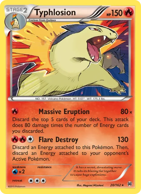 Typhlosion [Massive Eruption | Flare Destroy]