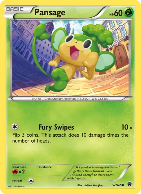 Pansage [Fury Swipes]