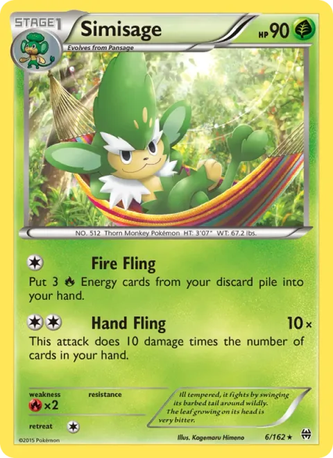 Simisage [Fire Fling | Hand Fling]