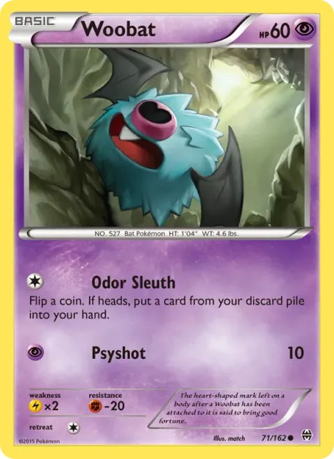 Woobat [Odor Sleuth | Psyshot]