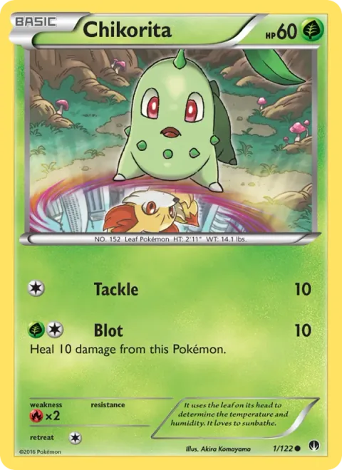 Chikorita [Tackle | Blot]