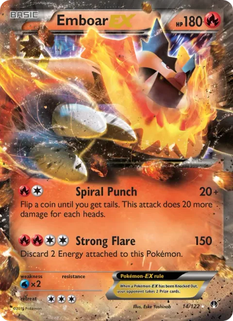 Emboar EX [Spiral Punch | Strong Flare]