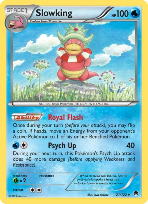 Slowking [Royal Flash | Psych Up]