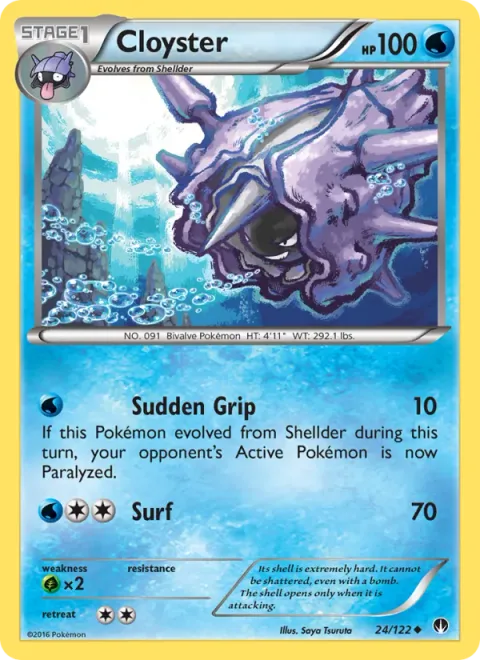 Cloyster [Sudden Grip | Surf]