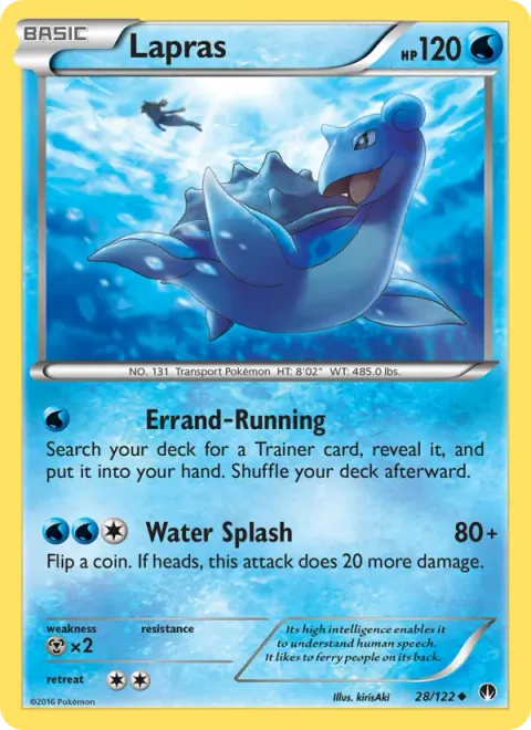 Lapras [Errand-Running | Water Splash]