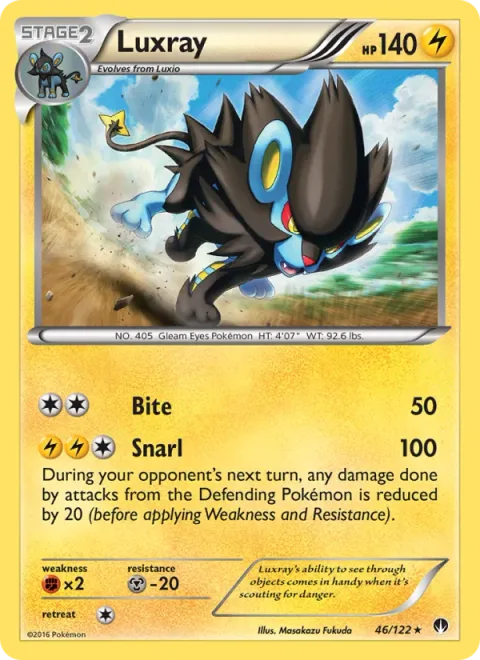 Luxray [Bite | Snarl]