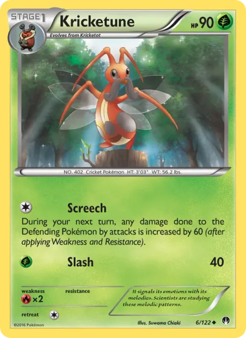 Kricketune [Screech | Slash]