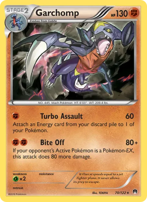 Garchomp [Turbo Assault | Bite Off]