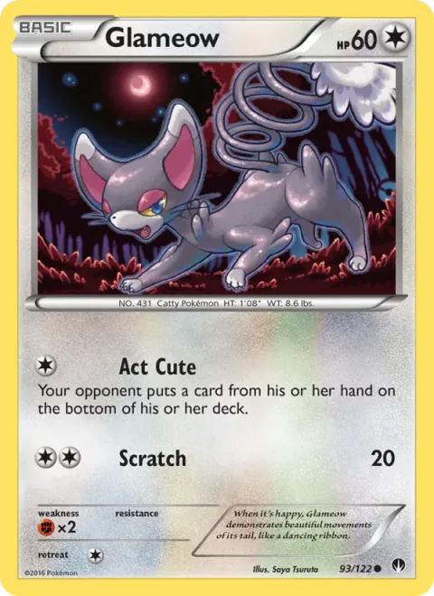 Glameow [Act Cute | Scratch]