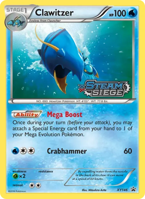 Clawitzer [Mega Boost | Crabhammer]