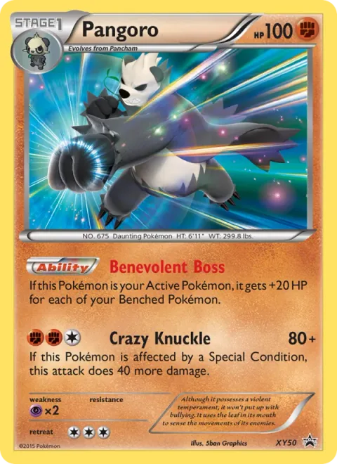 Pangoro [Benevolent Boss | Crazy Knuckle]