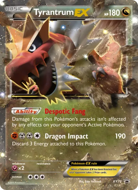 Tyrantrum EX [Despotic Fang | Dragon Impact]